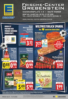 Cola im aktuellen E center Prospekt (Iserlohn) Cola im E center Prospekt "Aktuelle Angebote" mit 28 Seiten (Iserlohn)