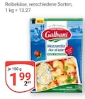 Aktuelle Mozzarella Angebote bei GLOBUS in Duisburg Aktuelles Reibekäse Angebot bei GLOBUS in Duisburg ab 1,99 €