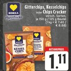 Aktuelles Gitterchips, Kesselchips oder Chips Cracker Angebot bei E center in Hamm ab 1,11 €