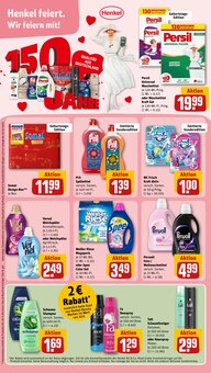 Waschmittel im REWE Prospekt "Dein Markt" mit 28 Seiten (Leverkusen)