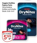 DryNites Pyjama Pants im Angebot bei GLOBUS in Gera DryNites Pyjama Pants Angebote von Huggies bei GLOBUS Gera für 5,99 €
