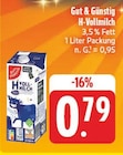 H-Vollmilch bei EDEKA im Lohr Prospekt für 0,79 €