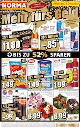 Cola Angebot im aktuellen Norma Prospekt auf Seite 1