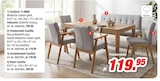Esstisch TI-0669 Angebote bei Möbel AS Böblingen für 119,95 €