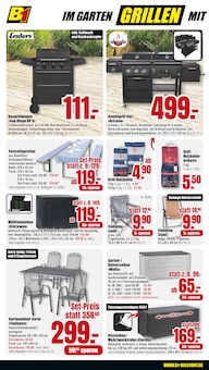 Grill Angebot im aktuellen B1 Discount Baumarkt Prospekt auf Seite 2