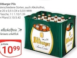 Bitburger Pils Angebote von Bitburger bei GLOBUS Wolfenbüttel für 10,99 €