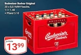 Original Angebote von Budweiser Budvar bei GLOBUS Koblenz für 13,99 €