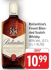 Finest Blended Scotch Whisky bei EDEKA im Geislingen Prospekt für 10,99 €