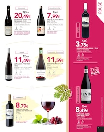 Prix et réduction Pinot Noir dans le prospectus NaturéO en cours Offre Pinot Noir dans le catalogue NaturéO du moment à la page 5
