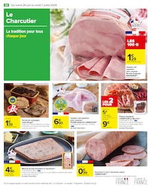 Promotion Verrine dans le prospectus Carrefour, valable du 24/06/2025 au 07/07/2025 Promo Verrine dans le catalogue Carrefour du moment à la page 22