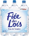 Eau de source - FIEE DES LOIS dans le catalogue Intermarché Contact