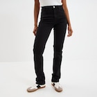 Jeans regular 5 poches coton Creeks denim noir femme - CREEKS - La Halle Jeans regular 5 poches coton Creeks denim noir femme - CREEKS à 25,99 € dans le catalogue La Halle