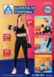 Aktueller ALDI Nord Prospekt mit Schuhe, "GÜNSTIG IN TOPFORM.", Seite 1