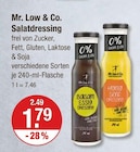 Vegane Lebensmittel im V-Markt Prospekt Salatdressing von Mr. Low & Co. im aktuellen V-Markt Prospekt für 1,79 €