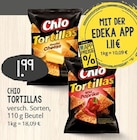 Tortillas Nacho Cheese Angebote von Chio bei EDEKA Ratingen für 1,11 €