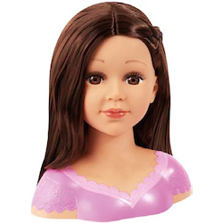 Design Schmink- und Frisierkopf Modell Charlene Super Model