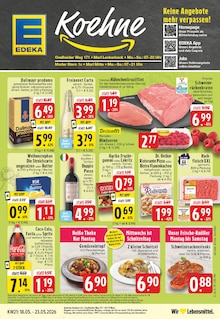 Coca Cola im EDEKA Prospekt "Aktuelle Angebote" mit 30 Seiten (Marl)