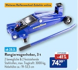 Rangierwagenheber, 3 t Angebote von Goodyear bei ALDI Nord Paderborn für 74,99 €