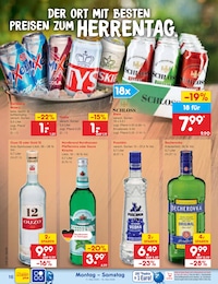 Vodka Angebot im aktuellen Netto Marken-Discount Prospekt auf Seite 23