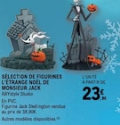 Sélection de figurines L'étrange Noël de Monsieur Jack - ABYstyle Studio en promo chez E.Leclerc Le Havre à 23,90 €