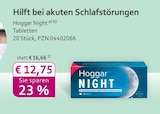 Hoggar Night im mea - meine apotheke Prospekt Hoggar Night von im aktuellen mea - meine apotheke Prospekt für 12,75 €