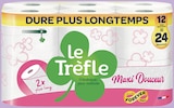 Papier Hygiénique Maxi Douceur 12=24 ROULEAUX - Le Trèfle - Intermarché Hyper Papier Hygiénique Maxi Douceur 12=24 ROULEAUX - Le Trèfle à 4,77 € dans le catalogue Intermarché Hyper