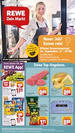 REWE Prospekt "Dein Markt" für Norderstedt, 28 Seiten, 09.09.2024 - 14.09.2024