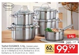 Topfset ELEGANCE, 5-tlg. im Angebot bei Zurbrüggen in Delmenhorst Topfset ELEGANCE, 5-tlg. Angebote von RÖSLE bei Zurbrüggen Delmenhorst für 99,99 €
