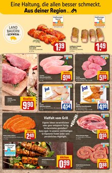 Fleisch im REWE Prospekt "Dein Markt" mit 34 Seiten (Ludwigshafen (Rhein))