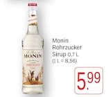 Rohrzucker Sirup Angebote von Monin bei EDEKA Rastatt für 5,99 €