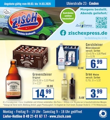 Zisch Prospekt: "Aktuelle Angebote", 1 Seite, 09.03.2026 - 14.03.2026