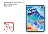 WC-Stein Power 5 im Angebot bei GLOBUS in Gotha WC-Stein Power 5 Angebote von Domestos bei GLOBUS Gotha für 1,29 €