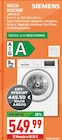 Waschmaschine Angebote von SIEMENS bei Marktkauf Voerde für 445,50 €