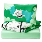Babybett-Set 3-tlg. grün/türkis im Angebot bei IKEA in Sindelfingen Babybett-Set 3-tlg. grün/türkis Angebote von GRÖNFINK bei IKEA Sindelfingen für 15,99 €