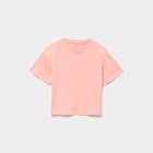 La Halle Mende - Promo T-shirt manches courtes coton rose poudrée fille Promo T-shirt manches courtes coton rose poudrée fille à 3,99 € dans le catalogue La Halle à Mende