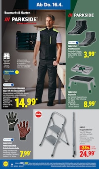 Arbeitssocken Angebot im Lidl Prospekt, gültig von 13.04.2026 bis 18.04.2026 Arbeitssocken Angebot im aktuellen Lidl Prospekt auf Seite 52