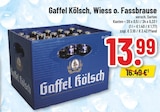 Gaffel Kölsch, Wiess o. Fassbrause bei Trinkgut im Alsdorf Prospekt für 13,99 €