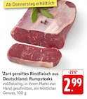 Rumpsteaks Angebote bei E center Offenburg für 2,99 €