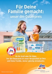 dm-drogerie markt Prospekt "Für Deine Familie gemacht: unser dm-Dauerpreis" für Sonneberg, 1 Seite, 01.06.2024 - 16.06.2024