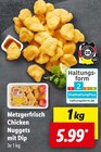 Chicken Nuggets mit Dip Angebote von Metzgerfrisch bei Lidl Witten für 5,99 €