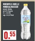 Mineralwasser Angebote von Rheinfels Quelle bei Marktkauf Bergheim für 0,55 €