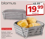 Brotkorb Delara von blomus im aktuellen Segmüller Prospekt für 19,99 €