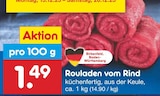 Netto Marken-Discount - Rouladen vom Rind Angebot im Prospekt Rouladen vom Rind bei Netto Marken-Discount im Prospekt "" für 1,49 €