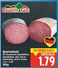 Sportsalami von Bauern Gut für 1,79 € bei E center im Angebot Sportsalami von Bauern Gut im aktuellen E center Prospekt