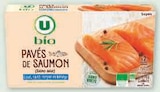 Pavés de saumon surgelés - U BIO en promo chez Super U Castres à 6,76 €