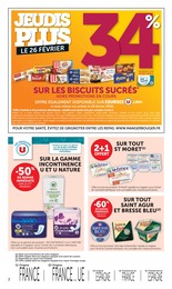 Prix et réduction Yaourt dans le prospectus U Express en cours Offre Yaourt dans le catalogue U Express du moment à la page 2