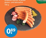 Knackfrische Wiener im aktuellen V-Markt Prospekt für 0,89 €