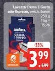 Lavazza Crema E Gusto oder Espresso, im Angebot bei EDEKA in Kiel Lavazza Crema E Gusto oder Espresso, Angebote bei EDEKA Kiel für 3,99 €