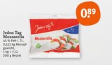 Mozzarella Angebote von Jeden Tag bei tegut Mannheim für 0,89 €