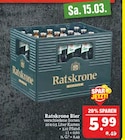 Aktuelles Ratskrone Bier Angebot bei Marktkauf in Bautzen ab 5,99 €